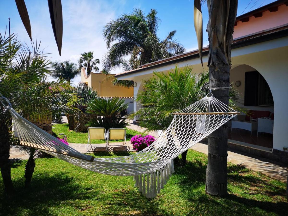 Villa Manzella Piscina Privata Cinisi Ngoại thất bức ảnh