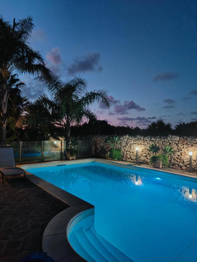 Villa Manzella Piscina Privata Cinisi Ngoại thất bức ảnh